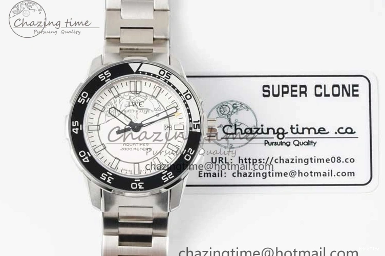 MIROTIME 0204 Youthful Aquatimer Automatic SS RSF 1:1 Best Edition White Black Dial on SS Bracelet A 7070